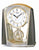 Atlanta Stiluhr 7772/9 bordsklocka graumetalic-guld • Slow-Motion-pendel • Kvartsverk