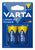 VARTA Longlife Power-batteri, 2-pack i blå förpackningsdesign