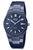 Herrenarmbanduhr aus Keramik mit blauem Zifferblatt und Datumsfenster bei 8 Uhr