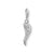 Ängelvinge hänge i 925 sterling silver med stenutsmyckning