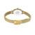 Bering Damenuhr Gold mit Milanaise-Armband und rechteckigem Verschluss