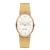 Damenuhr von Danish Design mit goldfarbenem Meshband und Perlmuttzifferblatt, Mineralglas