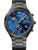 Herren-Armbanduhr BERING mit blauem Zifferblatt und Chronographen-Anzeigen, Titanarmband