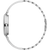 Damenuhr von Danish Design: silbernes Gehäuse mit Gliederarmband, Seitenansicht