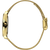 Danish Design Armbanduhr mit goldfarbenem Milanaiseband und ovalem Gehäuse