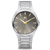 Herrenarmbanduhr Danish Design mit grauem Zifferblatt, Datumsanzeige und Metallarmband