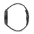 Herrenarmbanduhr Danish Design, schwarze Seitenansicht mit Edelstahlarmband-Gliedern