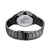 Bering Solaruhr Rückansicht mit Metallarmband und Gehäuseboden mit Prägung