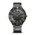 Bering Solaruhr für Herren mit dunklem Zifferblatt und schwarzem Metallarmband