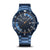 Bering Solaruhr für Herren mit dunkelblauem Zifferblatt und blauem Metallarmband