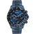 BOSS Hero Sport Chronograph Uhr mit blauem Edelstahlarmband