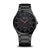 Herrenarmbanduhr Bering Solar mit schwarzem Zifferblatt, Datumsanzeige und Titanarmband