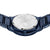 Herrenarmbanduhr mit Sicht auf das Gehäuseinnenrad: schimmernde Rückseite im Titanband.