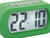 Karlsson Wecker ljusgrön: display 22:18 på digitaldisplay