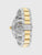 Tommy Hilfiger Herrenarmbanduhr Rückseite mit Glasboden, zweifarbiges Metallband