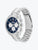 Tommy Hilfiger Hudson 1710722 Herren Armbanduhr Stahlblau • Edelstahlgehäuse • Push-Button Faltschließe