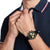 Damski zegarek Tommy Hilfiger z czarnym paskiem i analogową tarczą z chronografem