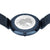 Bering Damenuhr Rückseite mit Gravur und blauem Milanaise-Armband