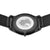 Bering Ultra Slim Herrenuhr: Gehäuseunterseite mit transparentem Sichtfenster und Milanaise-Armband