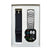 Aktivitätstracker-Set mit silberfarbenem Metallarmband und zweitem schwarzem Armband in Box