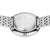 Gehäuseboden mit Gravur und silberfarbenem Metallarmband