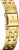 Metallarmbandspänne i guldfärg med Festina-logotyp