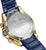 Festina herrklocka baksida med boett i silver och blått armband