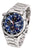 Carl von Zeyten Herrenuhr mit blauem Zifferblatt, Edelstahlband und Saphirglas
