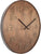 Holzklocka med träciffror, svarta visare och inbyggd NEXTIME-logotyp