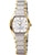 Boccia Damenarmbanduhr bicolor mit Perlmuttzifferblatt, gold- und silberfarbene Glieder