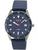 Herrenarmbanduhr Boccia mit blauem Zifferblatt, blauem Armband und Mineralglas