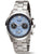 Herren-Titanuhr Boccia mit Solar-Chronograph, hellblauem Zifferblatt und Titanarmband