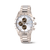 Boccia Herren-Armbanduhr mit Chronograph, Tachymeter-Lünette und weißem Zifferblatt, Titanband