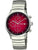 Herrenarmbanduhr Boccia Royce 3743-02 mit rotem Zifferblatt und Chronograph