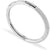 Armband i rostfritt stål med rader av zirconia-pavé och infattade stenar