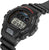 Casio G-Shock digital klocka i svart, boettfront med LCD-display och kontrollknappar