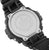 Casio G-Shock-klockas bakstycke med skruvar och svart ram