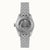 Herrenarmbanduhr Ingersoll mit Sichtboden: mechanisches Werk unter Glas, Edelstahlarmband