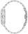 Silverfärgat armband i rostfritt stål till Bulova herrklocka, länkdesign