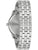 Herren-Armbanduhr von Bulova mit Edelstahlgehäuse-Rückseite und Gliederarmband