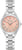 Bulova damklocka med urtavla i pärlemor, diamantindex och metallarmband