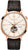 Bulova Aerojet herrklocka: öppet hjärta, beige urtavla, mörkbrunt läderband