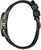 Bulova herrklocka med svart armband, sidovy som visar boett och knappar