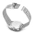 Casio A159WE-1EF Armbanduhr mit silbernem Edelstahlarmband und Schließe