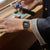 Casio Vintage-klocka A168WA-1YES med silverfärgat metallarmband och digital display