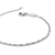 Armband i silver med länkar, lås och gångjärnsberlocker