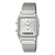 Casio Vintage Armbanduhr in Silber mit Mesh-Armband, analog-digitalem Display
