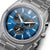 Citizen Super Titanium herrur, blå urtavla med multifunktionsregister och index