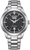 Citizen Eco-Drive herrklocka: svart urtavla, metallarmband