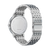Citizen Herrenuhr Rückseite aus Edelstahl mit Gravur und Edelstahlgliederarmband